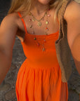 Robe Orange - Paula