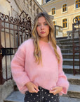 Pull Mohair Rose - NOA