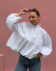 Blouse Dos Nu Blanche - DIVINE