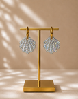Boucles d’oreilles Argenté- Shell