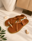 Sandales Camel - Mia