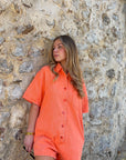Combinaison short Orange - ARLO