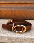 Ceinture cuir Choco - Charline