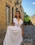 Robe Longue Blanche - Inès