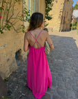 Robe fluide Fushia - Ava