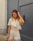 Veste Courte Beige - Romy