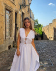 Robe Longue Blanche - Inès