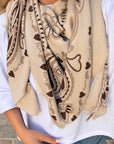 Foulard Beige - SUZANNE