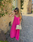 Robe fluide Fushia - Ava