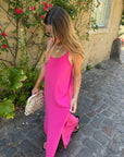 Robe fluide Fushia - Ava