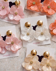 Boucles d’oreilles Création - Camélia