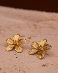 Boucles d’oreilles Camélia