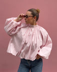Blouse Dos Nu Rose - DIVINE