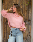 Collier rose & corail - SOPHIA