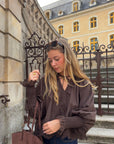 Blouse marron - BOHÈME