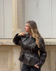 Veste Perfecto Choco - Lola