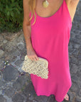 Robe fluide Fushia - Ava
