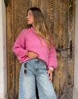 Pull Mohair Fushia - NOA