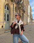Foulard Beige - SUZANNE