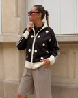 Gilet Zip Choco - Lilian