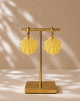 Boucles d’oreilles Jaune - Shell