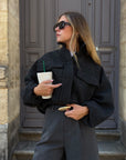 Ceinture Cuir Noir - ELSA