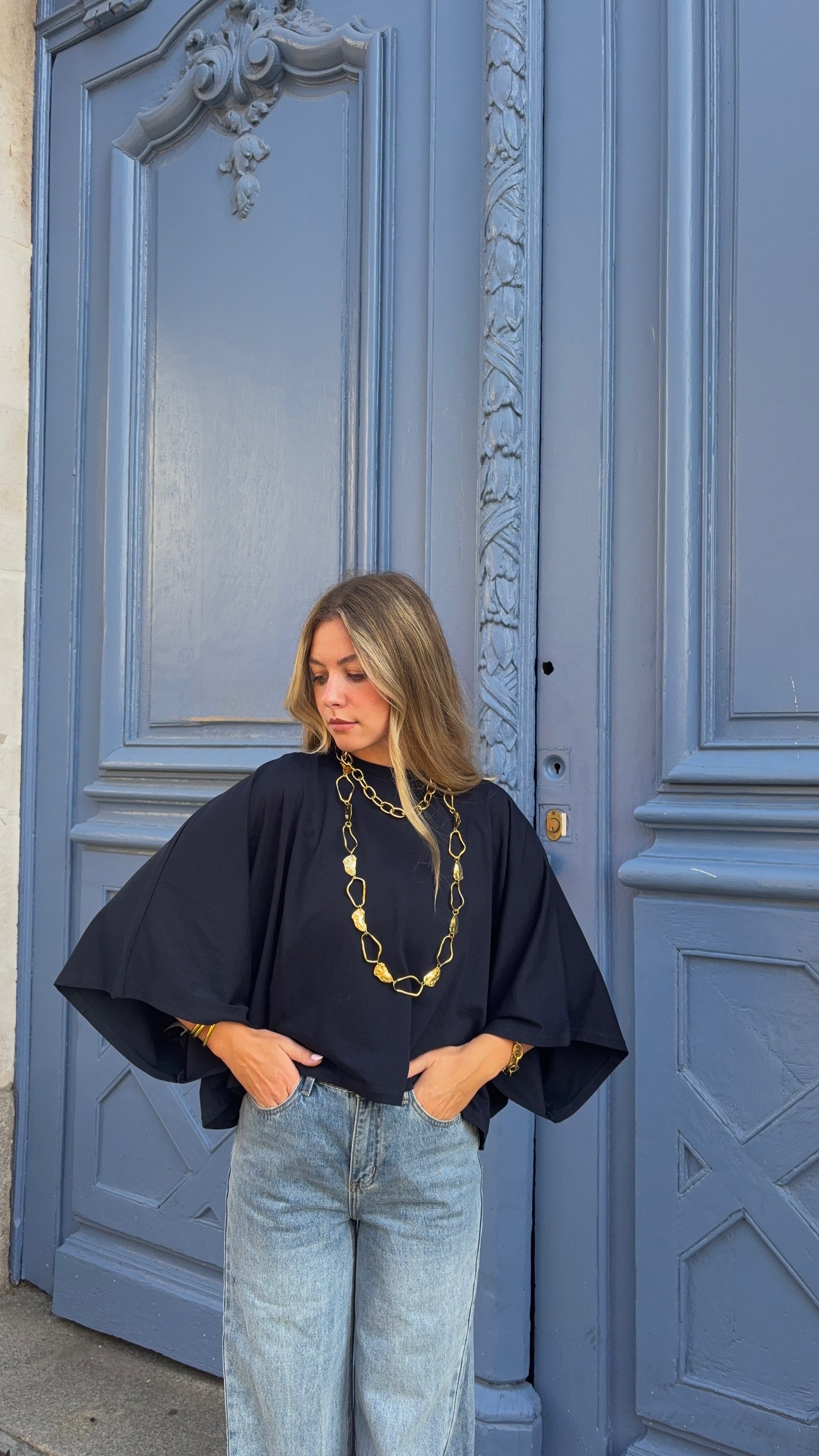 Tee-shirt Bleu Marine - ARTHUR