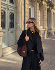 Veste blazer noir courte - HELENA