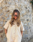 Combinaison short Beige - ARLO