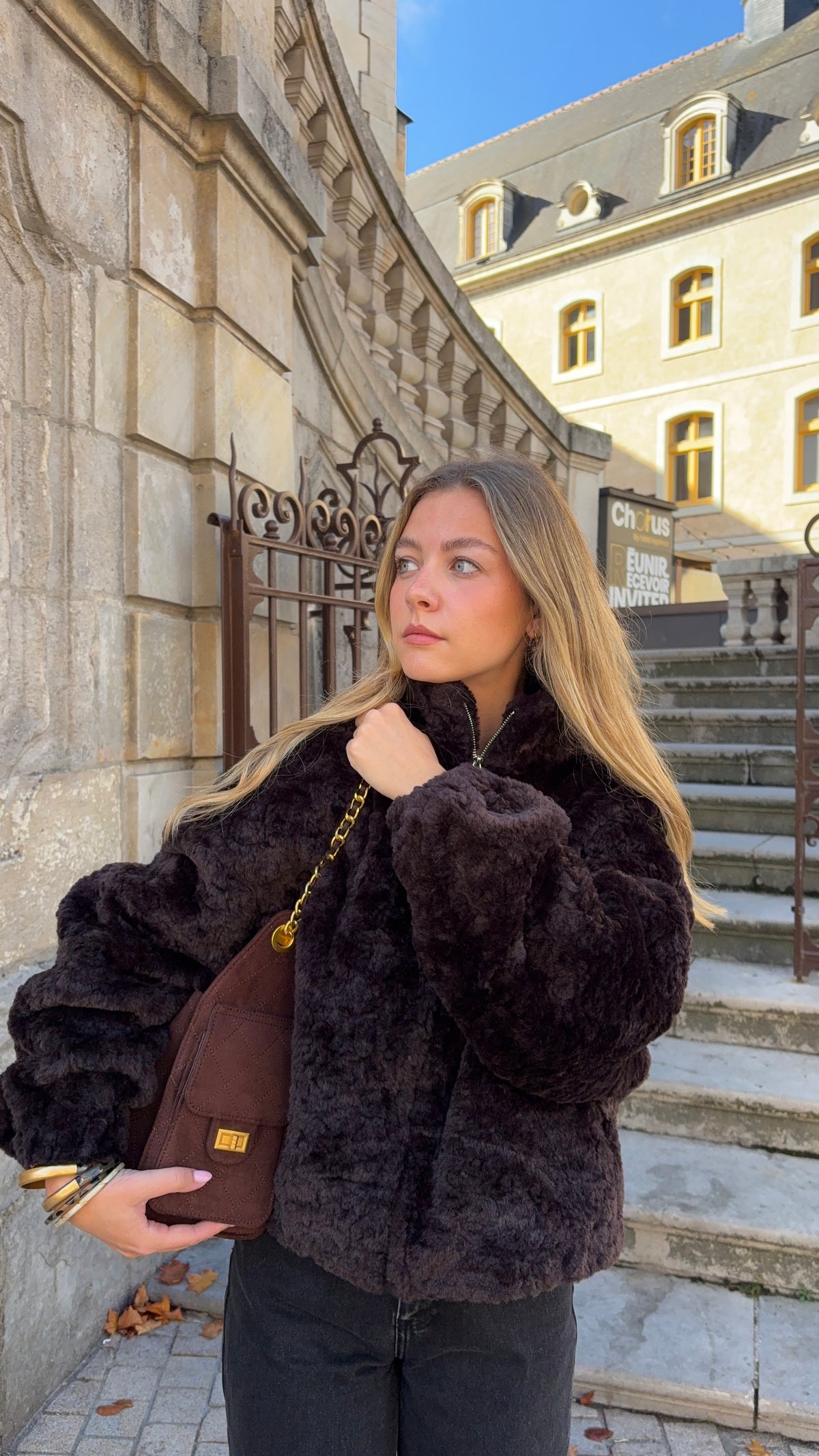 Veste marron - KIARA