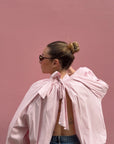 Blouse Dos Nu Rose - DIVINE
