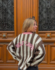 Pull Rayé Choco - LOVE