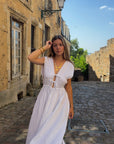 Robe Longue Blanche - Inès