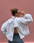 Blouse Dos Nu Blanche - DIVINE