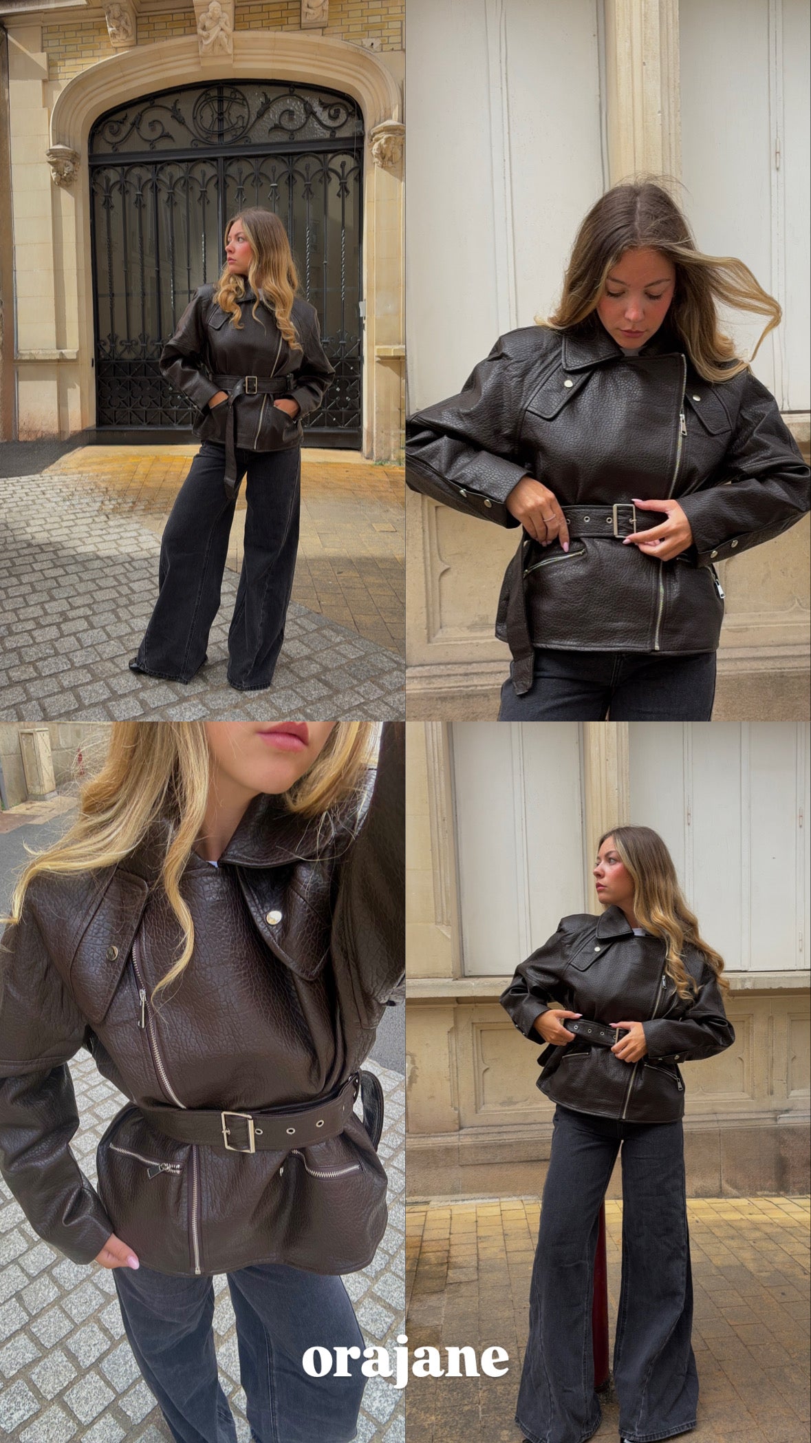 Veste Perfecto Choco - Lola