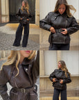 Veste Perfecto Choco - Lola