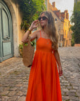 Robe Orange - Paula