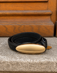 Ceinture Cuir Noir - ELSA