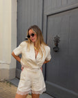 Veste Courte Beige - Romy