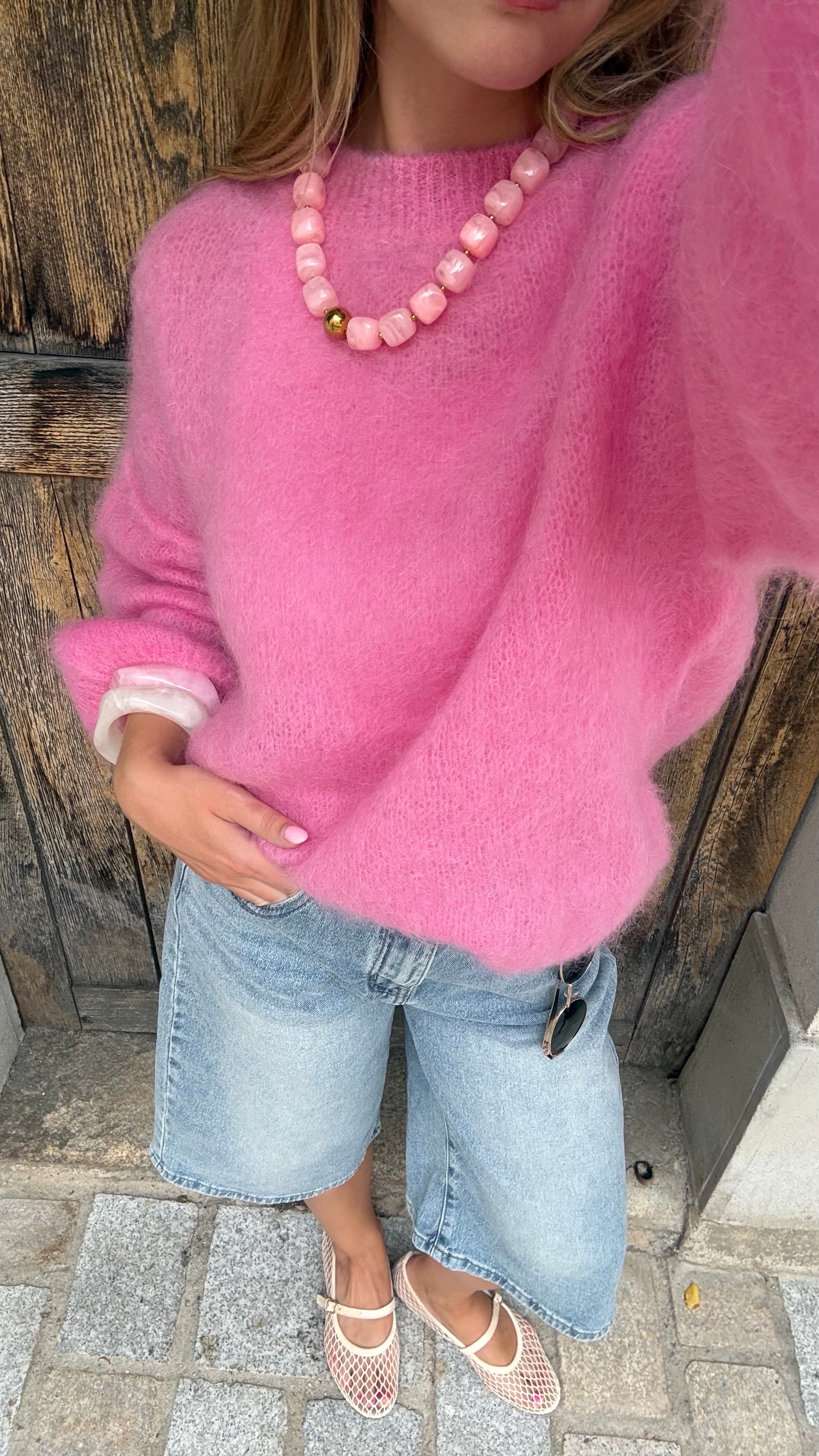 Pull Mohair Fushia - NOA