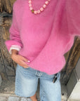 Pull Mohair Fushia - NOA