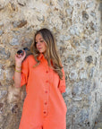 Combinaison short Orange - ARLO