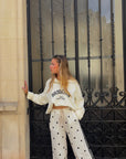 Pantalon Pois Blanc - Léo