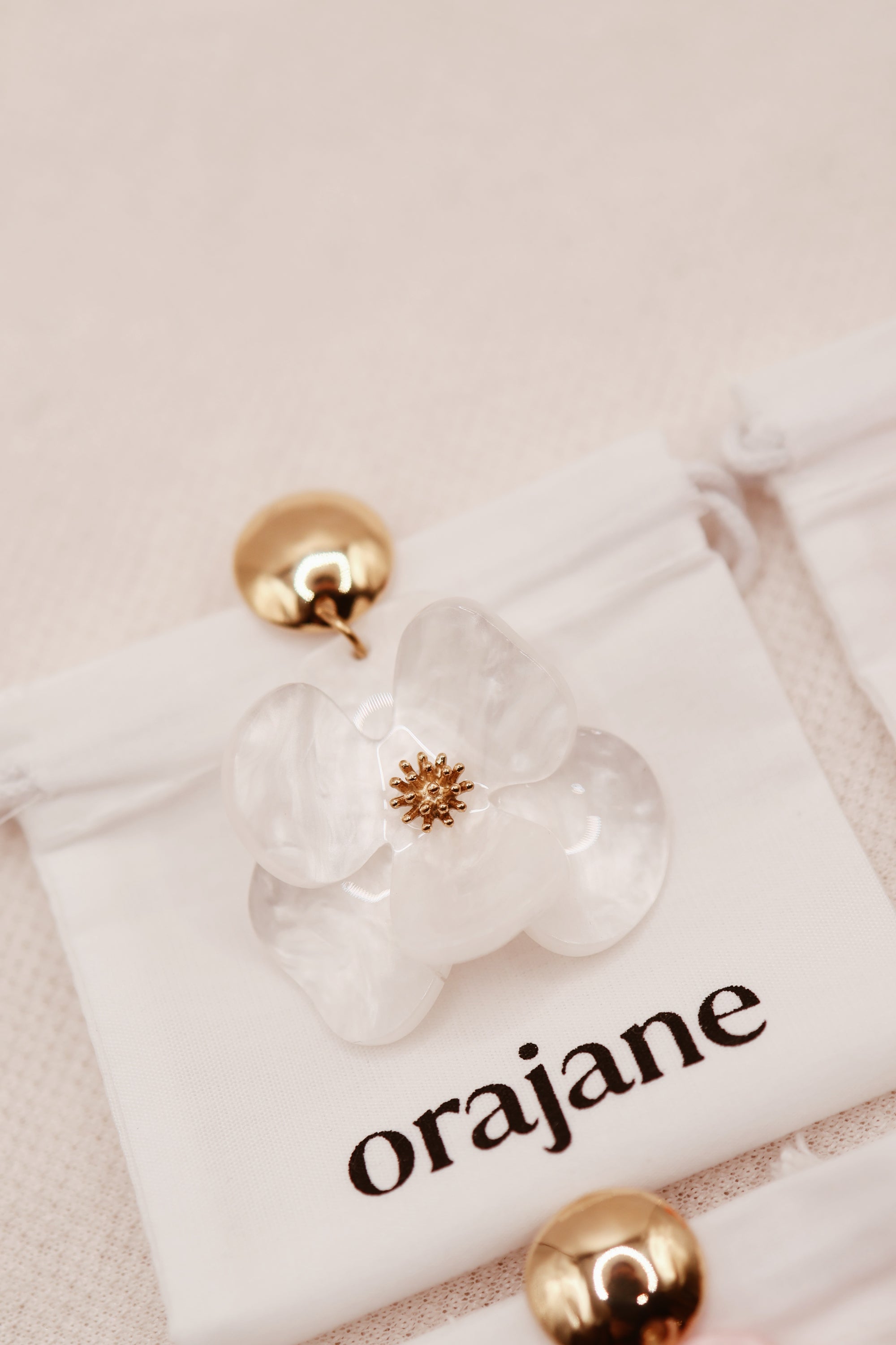Boucles d’oreilles Création - Camélia