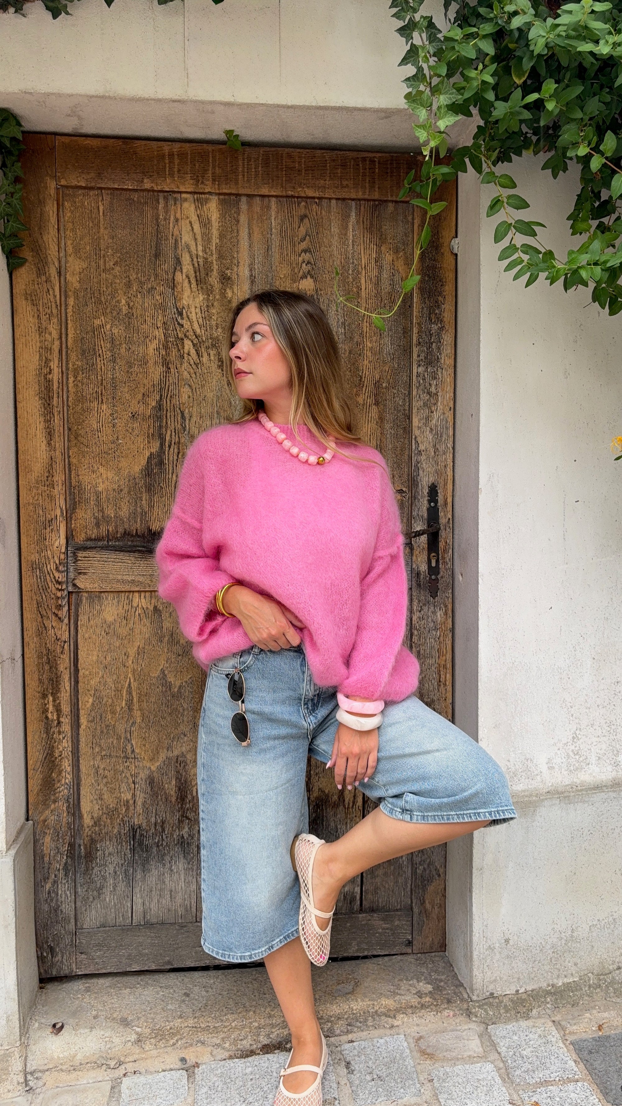 Pull Mohair Fushia - NOA
