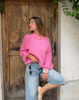Pull Mohair Fushia - NOA