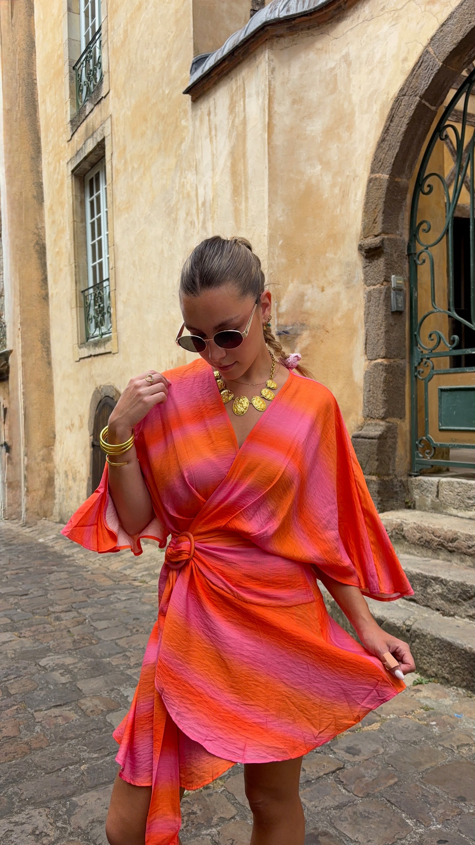 Robe à volant - Lima