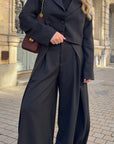 Pantalon fluide noir - RAPH