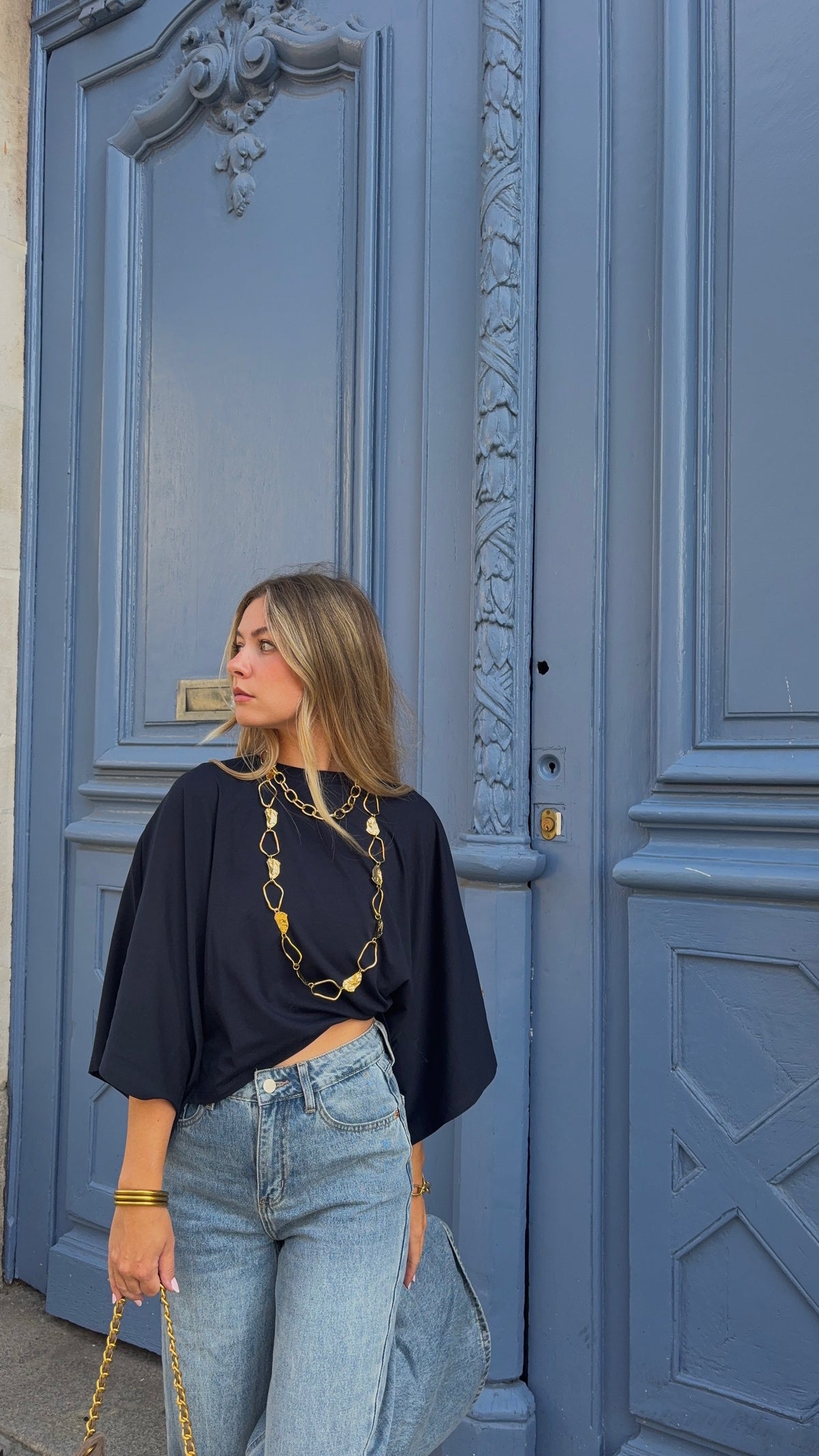 Tee-shirt Bleu Marine - ARTHUR