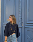 Tee-shirt Bleu Marine - ARTHUR